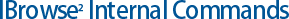 IBrowse² Internal Commands