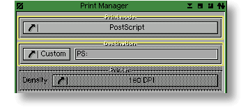 Print Manager Settings