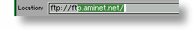 FTP Address Completion Example